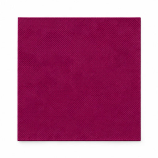 Serviette micro point bordeaux 2 plis 380x380mm