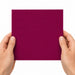 Serviette micro point bordeaux 2 plis 380x380mm