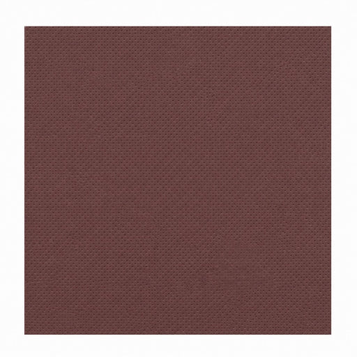 Serviette micro point marron 2 plis 380x380mm
