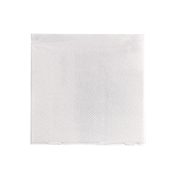 Serviette micropoint blanche 2 plis 380x380mm