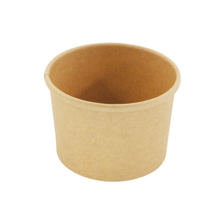 Pot carton kraft brun chaud et froid H583mm 230ml