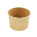 Pot carton kraft brun chaud et froid H583mm 230ml