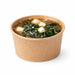 Pot carton kraft brun chaud et froid H583mm 230ml