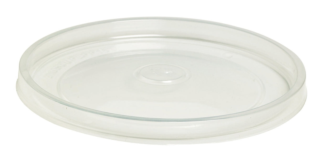 Couvercle rentrant transparent en plastique PP