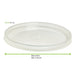 Couvercle rentrant transparent en plastique PP