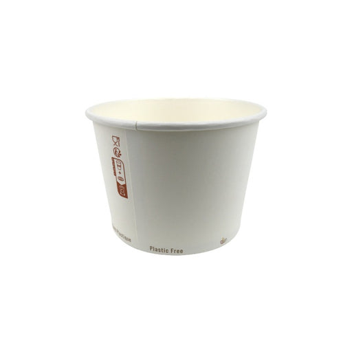 Pot à soupe carton blanc H80mm 470ml