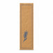Sac à pain papier kraft brun décor bleu 170x70mm H490mm