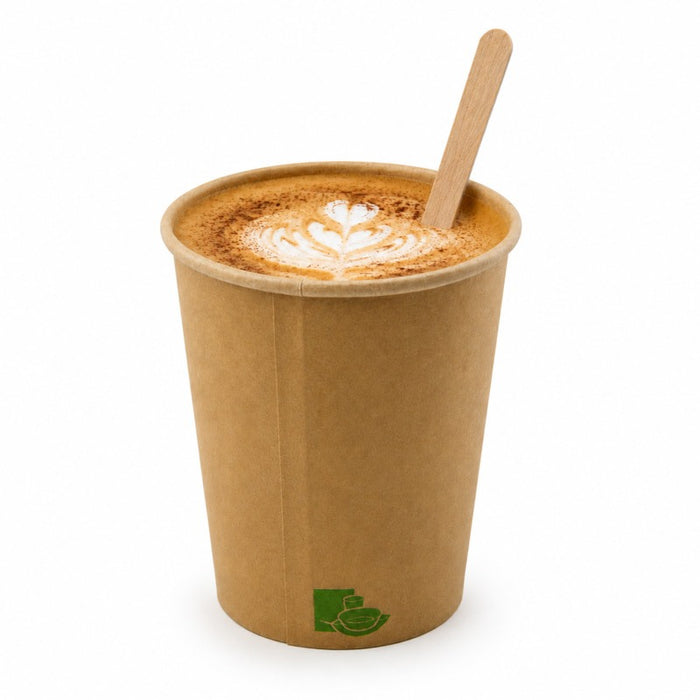 Spatule à café en bois pour distribution automatique 9 H90mm