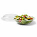 Saladier PET rond transparent avec couvercle H40mm 750ml