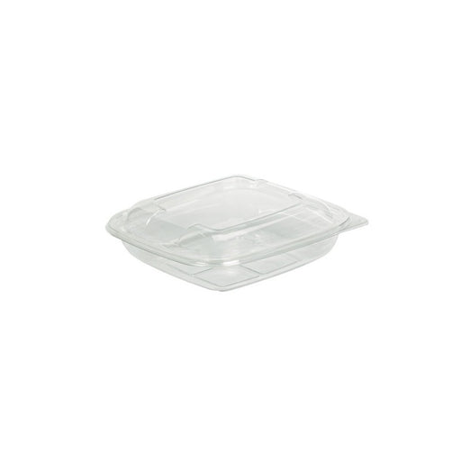 Saladier PET carré transparent 190x190mm H45mm 750ml