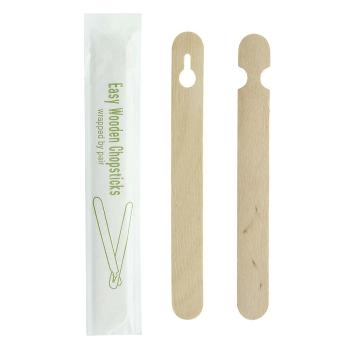 Baguette bois pour débutant emballée par paire H150mm