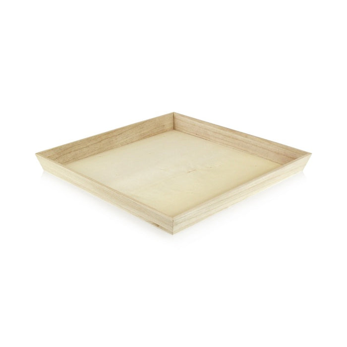 Plateau repas bois NOA 310x310mm H40mm