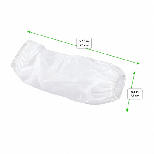 Manche de protection blanche PEBD 700x230mm