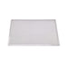 Grille à pizza rectangulaire aluminium à fond ajouré 600x400mm H10mm
