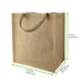 Sac cabas en jute brun 170x260mm H280mm