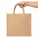 Sac cabas en jute brun 370x230mm H360mm