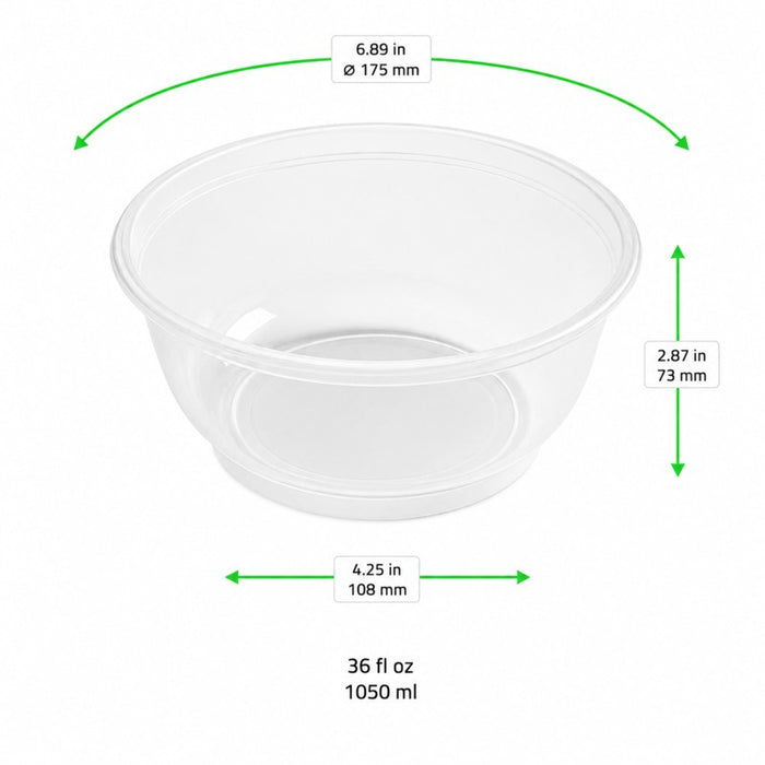 Bol en PP injecté H73mm 1050ml