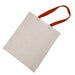 Tote bag à anses rouges 10x350mm H420mm
