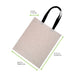 Tote bag à anses noires 10x380mm H450mm