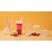 Pot Bubble tea en PP injecté transparent H135mm 500ml