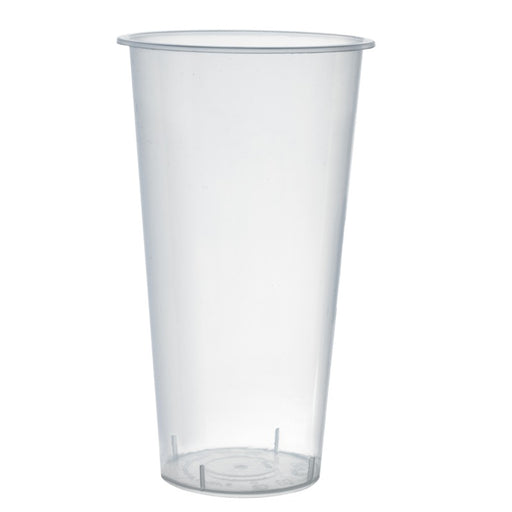 Gobelet Bubble tea en PP injecté transparent H155mm 580ml