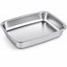 Barquettes inox scellables GN 1/2 325x265mm H52mm