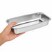 Barquettes inox scellables GN 1/3 325x172mm H55mm