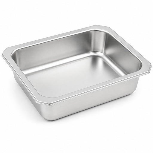 Barquette inox scellable GN 1/4 265x160mm H50mm