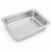 Barquette inox scellable GN 1/8 160x130mm H36mm