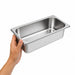 Bac GN inox 1/3 H 6,5 cm 325x176mm H65mm