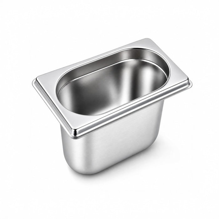 Bac GN inox 1/9 H 10cm 176x108mm H100mm