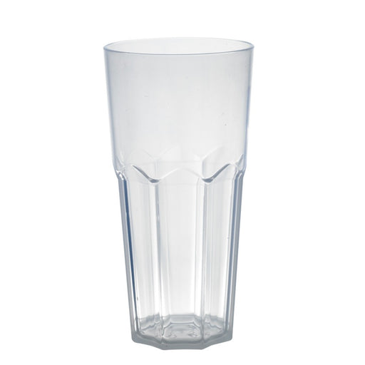 Verre à facette Cupoly en plastique PP H127mm 240ml