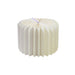 Presentoir blanc pliable avec plateau en acrylique H200mm