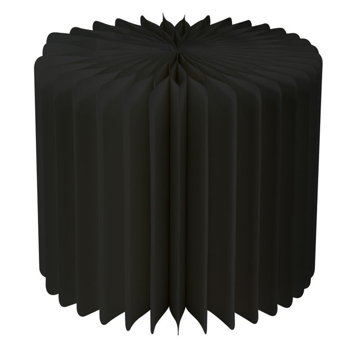 Presentoir Noir pliable avec plateau en acrylique H400mm
