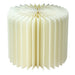 Presentoir blanc pliable avec plateau en acrylique H400mm