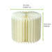 Presentoir blanc pliable avec plateau en acrylique H400mm