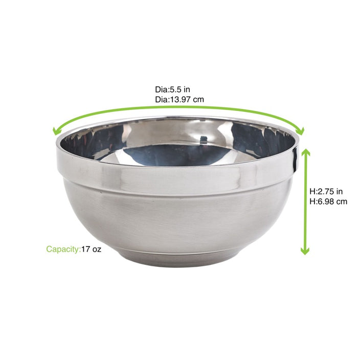 Bol de préparation NoxBox en inox H70mm 500ml