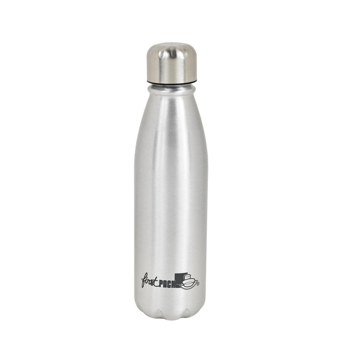 Bouteille à eau en aluminium avec bouchon métal H245mm 500ml