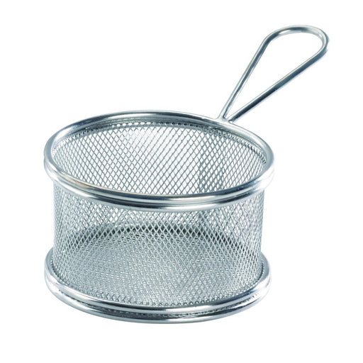 Mini panier friteuse métal rond H80mm