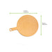 Phoenix Planche ronde couleur naturel en fibre de bois 340x255mm H6mm