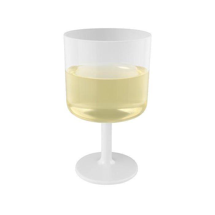 Verre à vin Cupoly en plastique PP réutilisable H121mm 250ml
