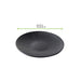Black Phoenix assiette noire ré-employable H28mm