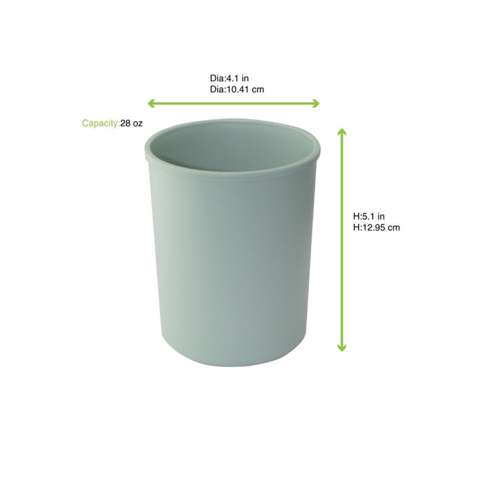 Phoenix Pot à soupe vert d'eau ré-employable H130mm 800ml