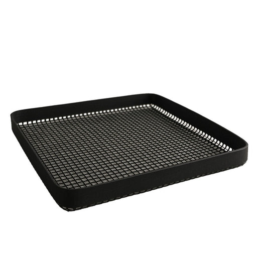 Tapis grillagé en silicone avec bordure pour BBQ 279x279mm H13mm