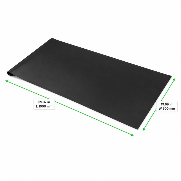 Revêtement de four en fibre de verre revêtue de Silicone 1 000x500mm