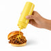Squeezer souple jaune 1 embout, plastique BPA free H185mm 230ml