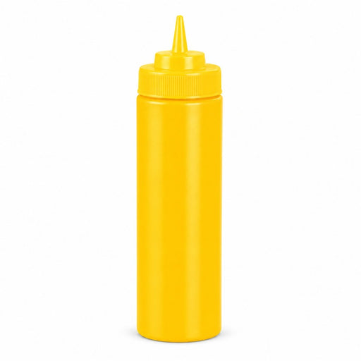 Squeezer souple jaune 1 embout, plastique BPA free H195mm 350ml