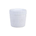 Combo Bol CookShow verre opale + Couv en plastique PP H96mm 500ml