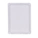 Assiette carton blanc rectangulaire