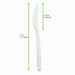 Couteau PLA blanc H180mm